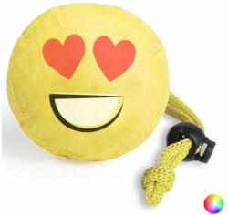 BIGBUY Emoji Szív nylon válltáska, sárga (40x38 cm) (BiB-S1410684-145424)