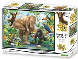 PUZZLE 3D PRIME - Junior Jungle 100 buc (SK46PR-10501)