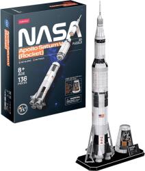 Sparkys Puzzle 3D Racheta Apollo Saturn V Racheta - 136 piese (SK17C1059)