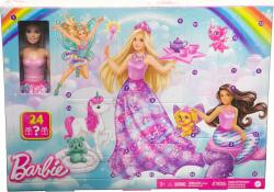 Mattel Calendarul de Advent Barbie Fairy Tale 2023 (25HVK26) Papusa Barbie