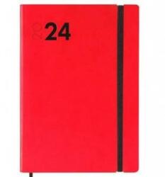 Finocam Agendă Finocam Dynamic Mara 2024 Roșu A5 14 x 20, 4 cm