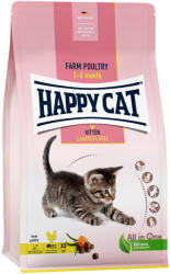 Happy Cat Happy Cat Kitten Farm Poultry - 2 x 4 kg