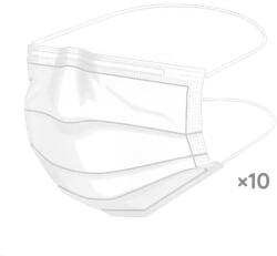 Tork Orvosi maszk, 3 rétegű, TORK 126002, 1x10 db, fehér (KHH721-10) - hyperoutlet