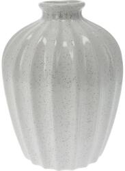4-Home Vază din porțelan Sevila, 14, 5 x 20 cm, alb