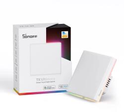 SONOFF Intrerupator Smart Sonoff T5-1C-86 WiF cu Full Touch (1 canal), Lumina LED 5A 1200W (T5-1C-86) - Technodepo