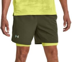Under Armour Sorturi Under Armour UA LAUNCH 7'' 2-IN-1 SHORT-GRN 1361497-390 Marime S (1361497-390) - top4running