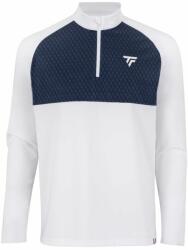 Tecnifibre Tricou tenis bătbați "Tecnifibre Thermo Zipper Longsleeves - Alb