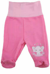 AB ABR Pamut talpas nadrág - Rózsaszín - Elefánt (62)