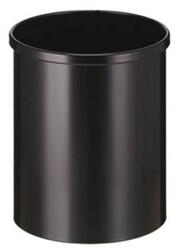 VEPA BINS Szemetes, fém, 15 literes VEPA BINS fekete (VB100100 BLACK)