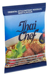 Thai Choice Thai Chef instant tészta leves marha ízű - 60 g