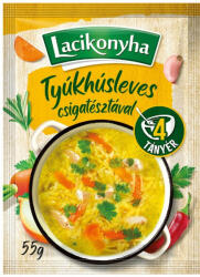 Lacikonyha Tyúkhúsleves csigatésztával 3 tányéros - 55g