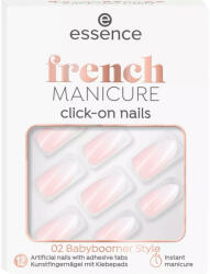 Unghii false cu lipici, French Manicure click-on, Babyboomer Style 02, Essence