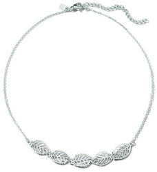 Victoria Ezüst színű levél mintás nyaklánc - lord
