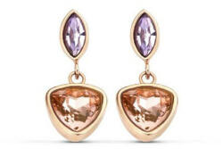 Victoria Rose gold színű színes köves fülbevaló