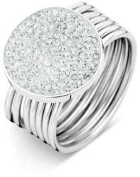 Victoria Ezüst színű fehér köves gyűrű - lord - 3 520 Ft