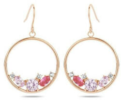 Victoria Rose gold színű színes köves fülbevaló - lord - 2 694 Ft