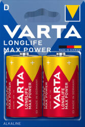 VARTA LONGLIFE MAX POWER góliát/ D/ LR20 elem BL2 (db) - 4720