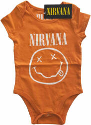 ROCK OFF Body copii Nirvana - White Happy Face Toddler - ORANGE - ROCK OFF - NIRVBG03TO