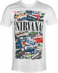 ROCK OFF Tricou bărbați Nirvana - Cassettes - ROCK OFF - NIRVTS10MW