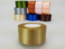  Szatén szalag arany 4cm X 22m