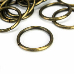  Fémkarika bronz 2cm 20db/csomag - kosarbolt