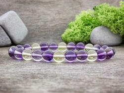 R. M. ékszer Ametrin ásvány karkötő (8755-RM-18)