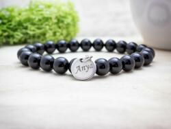 R. M. ékszer Anya védelme ónix ásvány karkötő (14094-RM-15)