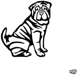 matrica. shop Shar pei matrica 9