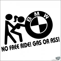 matrica. shop BMW matrica No free Ride!