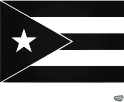 matrica. shop Puerto Rico zászló Autómatrica