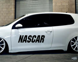 matrica. shop NASCAR autó felirat tuning matrica (30x110 cm)