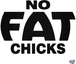 matrica. shop No FAT Chicks "3" - Autómatrica