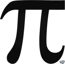 matrica. shop Pi szám Autómatrica