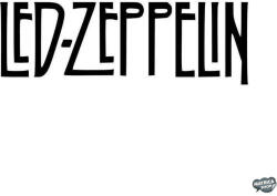 matrica. shop Led Zeppelin felirat Autómatrica