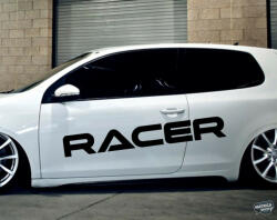 matrica. shop RACER felirat tuning matrica (16x122 cm)