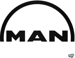matrica. shop MAN logó - Autómatrica