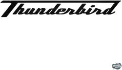 matrica. shop Thunderbird egyszerű felirat - Autómatrica