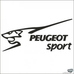 matrica. shop Peugeot matrica Sport felirat