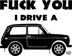 matrica. shop Fck You i Drive a Lada matrica 1