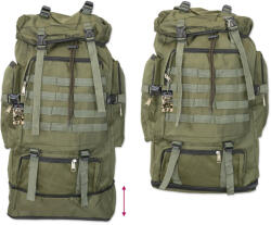 Albainox Rucsac Barbaric 60L, Extensibil Kaki 34936-VE