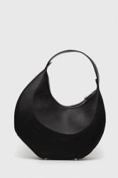 Patrizia Pepe bőr táska fekete, 8B0046 L047 - fekete Univerzális méret