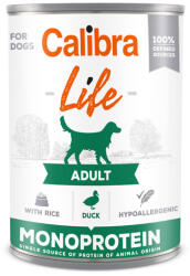 Calibra Calibra Dog Life can Adult Duck with Rice 400 g