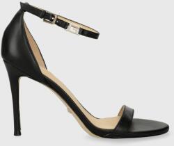 Guess bőr szandál KABAIL3 fekete, FL8KIL LEA03 - fekete Női 39