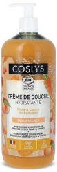 Coslys Crema de dus BIO hidratanta, cu piersici si morcovi(format mare) Coslys