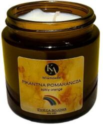 KaWilamowski Lumânare parfumată din soia Portocală picantă - KaWilamowski Spicy Orange 100 ml