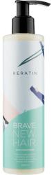 Brave New Hair Balsam pentru păr indisciplinat, aspru și uscat - Brave New Hair Keratin Conditioner 250 ml