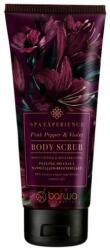 Barwa Scrub de corp Piper roz și violetă - Barwa Spa Experience Body Scrub 180 ml