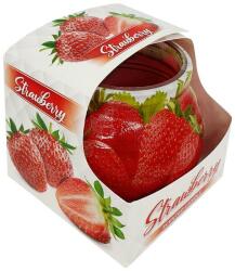 ADMIT Lumânare parfumată - Admit Candle In Glass Cover Strawberry 80 g