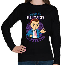 printfashion Eleven costume - Női pulóver - Fekete (14532171)