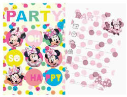  Disney Minnie Party Meghívó (ARJ030346J) - gyerekagynemu